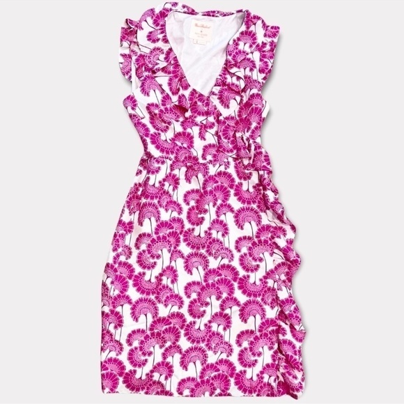Kate Spade X Florence Broadhurst Audrey Silk Wrap Dress - Picture 1 of 16